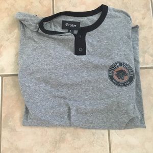 Brixton t-shirt button up